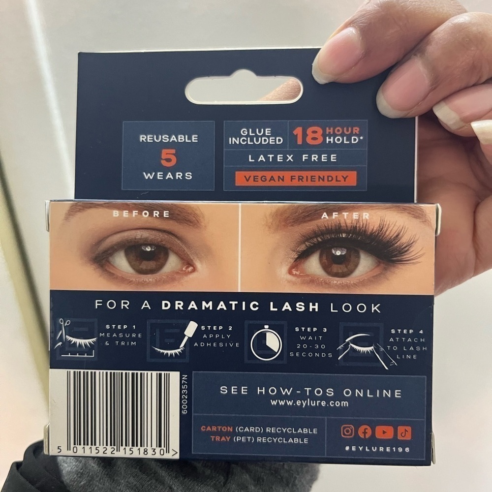 Mally Beauty Dramatic 3D Lashes - Black - Picture 9 of 9